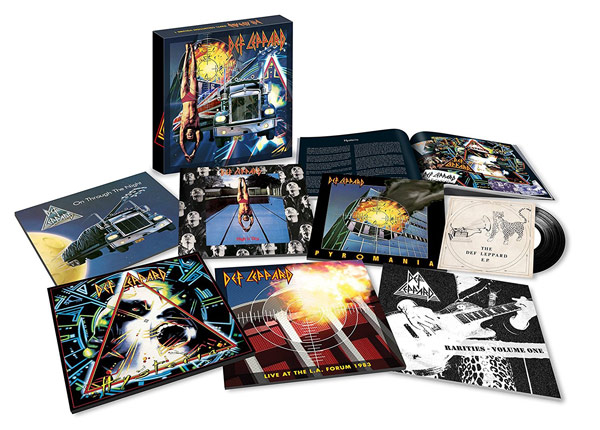 Def Lepperd 4枚セット 洋楽レコード DEF LEPPARD ANNOUNCE FIRST OF FOUR PLANNED CAREER-SPANNING
