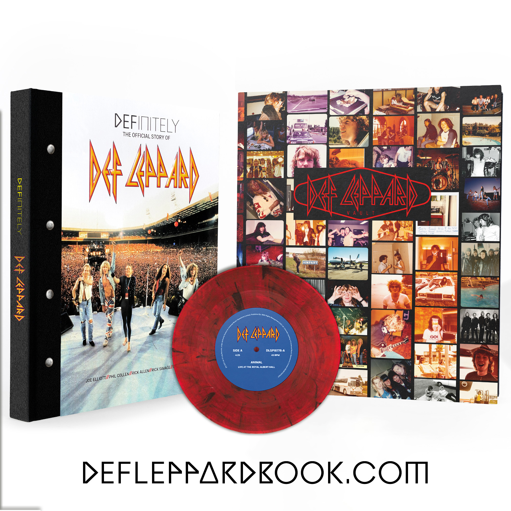 【直筆サイン本‼︎】DEFINITELY デフレパード DEF LEPPARD Now Available! Signed Def Leppard Vault Copies of Definitely