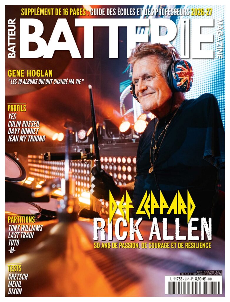 Rick Allen Batterie Magazine